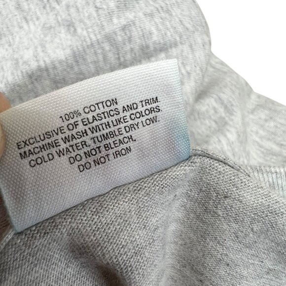 Ralph Lauren Polo Bear Ice Skates Skirt Flag Gray Sleep Shirt Size Medium NWT - Picture 6 of 10